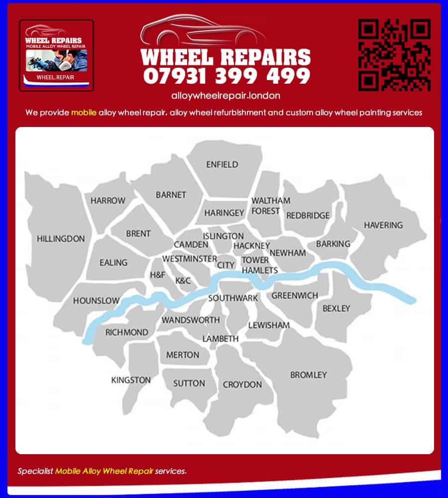 Mercedes-Benz SLK Class Wheel Refurbishment London